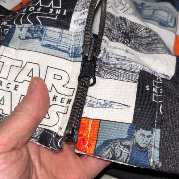 Star Wars Custom Made Graphic Men's Bomber Jacket - Picture 5 of 9